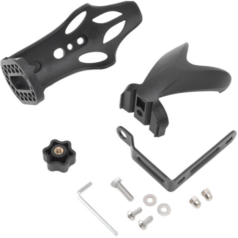 Porte-bidon vélo léger et résistant, support gourde pour cyclisme, fixation miroir rétroviseur. (1/5)