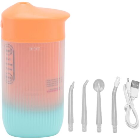 Irrigateur Dentaire Portable Haute Pression - Nettoyeur de Tartre et Détartrage Dentaire (1/5)