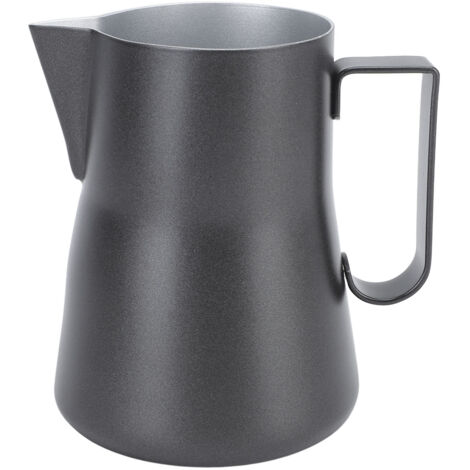 Pitcher à lait inox 304 550ml pour mousseur à lait, fournitures café noir (1/5)