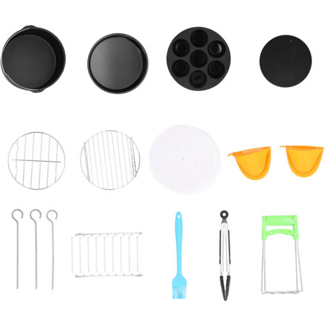 Grilloire pour Pizza et Gâteau, Panier pour Friteuse Électrique 2.7‑3.2QT (1/5)