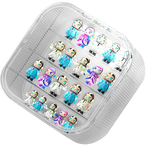 Vitrine Avec 4 Niveaux, Porte Transparente Et LED Réglable Par Télécommande Et Application, 40 X 29 X 170 Cm 209057922