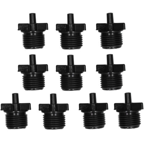 50 pièces raccords plats filetés mâle G1/2 6mm pour système d'irrigation goutte à goutte et buses de brumisation (1/5)