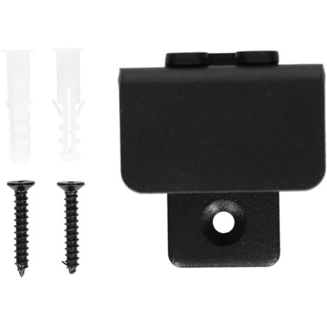 Arrêt de Fenêtre à Battant en Acier Carbone, Accessoire pour Fenêtre à Ouverture Plate, Guide de Sécurité Noir pour Maison (1/5)