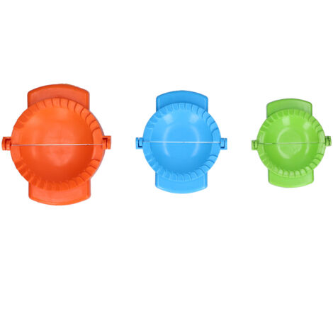 3 Pièces Moule à Pâte Plastique pour Dumplings et Pirogis - Accessoire de Cuisine (1/5)