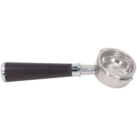 Poignée de Portafiltre 58 mm en Acier Inoxydable, Fond Détachable 3 Oreilles pour Machine à Café Nuova, Design Épuré (1/5)