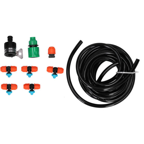 Kit d'Irrigation 5m pour Serre avec Arroseur Automatique et Buse 9/12