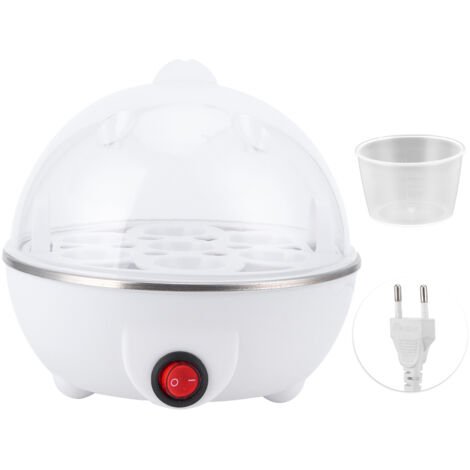 Cuiseur à Œufs Électrique Multifonction, Mini Appareil à Cuire, Mijoteur et Vapeur pour Cuisine, Prise UE 220V