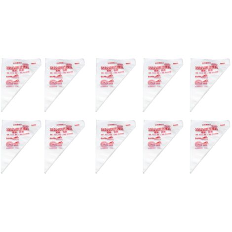 1000 Sacs à Douille Jetables pour Pâtisserie, Décoration de Gâteaux avec Crème et Glaçage (1/5)