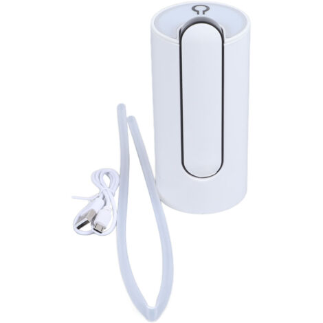 Pompe à eau portable, distributeur d'eau pliable avec commande unique, pompe électrique pour bouteille d'eau blanche (1/5)