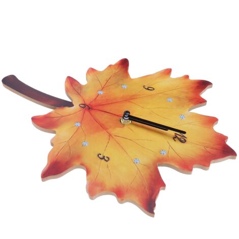 Ibasenice Puzzle De Madera Montessori De 4 Piezas Con Forma De Hoja De Otoño, Juguete Educativo De 9.5 Cm Para Niños Preescolares, Desarrollo Cognitivo Y Motor