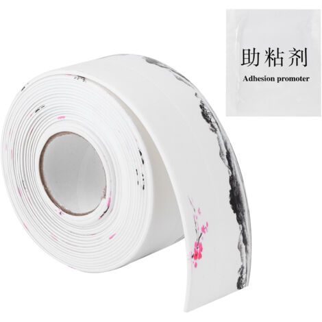 Ruban adhésif étanche autocollant en PVC acrylique pour salle de bain et cuisine (1/5)