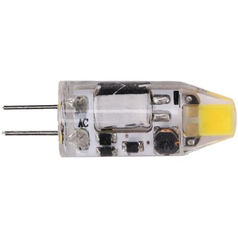 Ampoule LED G4 2W 300LM Blanc Froid 6000K, pour Lustre et Applique, 12V AC/DC, Non Dimmable (1/5)