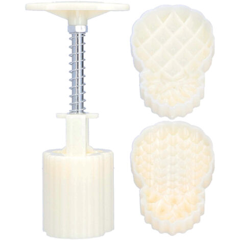 Moule à Ananas Épais pour Gâteau et Dessert - 2 Tampons Inclus (1/5)