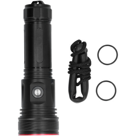 Lampe de plongée professionnelle XHP70.2 3000lm IP68, puissante et étanche pour pêche et camping