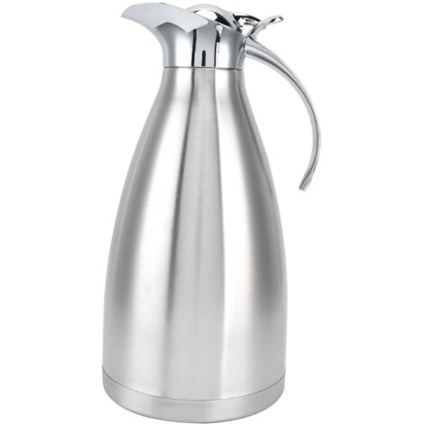 Bidon Isotherme en Acier Inox Portable 2L pour Maison - Thermos pour Eau Chaude et Froide (1/5)