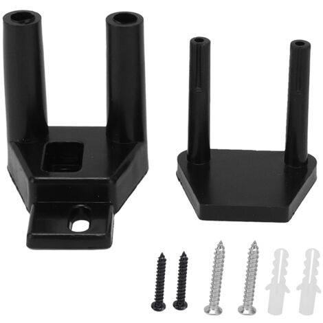 Guide de plancher ajustable pour porte coulissante, kit de rouleau et accessoires de fixation. (1/5)