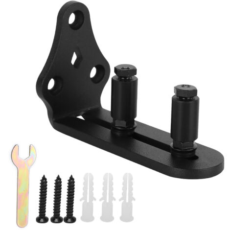 Guide de Porte Coulissante en Acier au Carbone pour Plancher, Accessoires Quincaillerie Porte Grange (1/5)