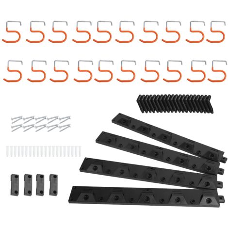 Système de Rangement Garage 64in avec Porte-Outils Mural, Organisateur Jardin et Maison (1/5)