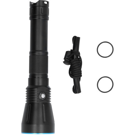 Lampe de plongée professionnelle SST70 8000LM, étanche et puissante, idéale pour la pêche sous-marine