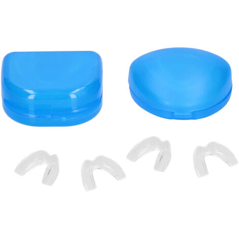 Kit de 4 protège-dents EVA anti-grincement, appareil dentaire orthodontique avec boîte de rangement (1/5)