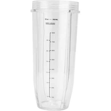 Récipient de mixeur 32Oz compatible avec Nutri Ninja 1000W - Accessoire de rechange pour blender (1/5)