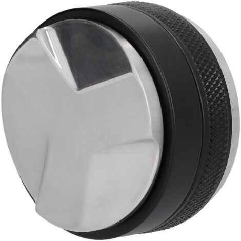 Distributeur de Café 58MM Double Tête Ajustable, Presse Poudre Inox pour Expresso (1/5)