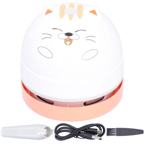 Aspirateur de Bureau Mini USB avec Design d'Animaux Mignon pour Enfants - Attrape-Poussière (1/5)