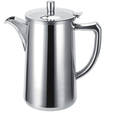 Bouteille Isotherme en Acier Inoxydable 304, Gourde Froide Multifonction pour Café et Thé (1/5)