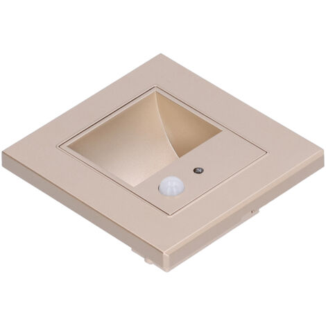 Lumière d'escalier LED encastrée à détection de mouvement pour allée extérieure 85‑240V (1/5)
