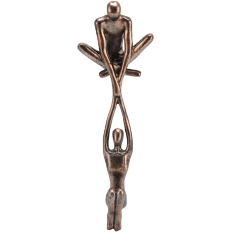 Statuette Couple Danseuse en Résine pour Décoration de Bureau ou Salon (1/5)