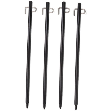 4 Piquets de Tente en Alliage d'Aluminium Haute Résistance pour Camping et Randonnée (1/5)