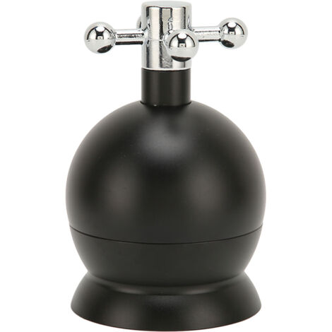 Distributeur de Café 58mm avec Roulements Duplex Réglable en Hauteur en Métal de Qualité Alimentaire Noir (1/5)