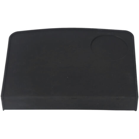 Tapis de Tassage Café Silicone Anti-Dérapant Noir pour Barista Maison (1/5)