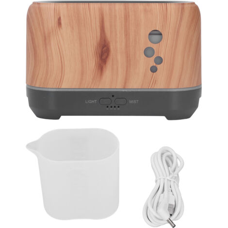 200ml Diffuseur d'Huiles Essentielles USB avec Flamme Lumineuse - Aromathérapie pour Maison et Bureau, 100-240V (1/5)