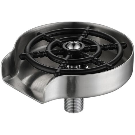 Lave-verres haute pression pour évier en acier inoxydable - idéal pour café, bar et maison (1/5)