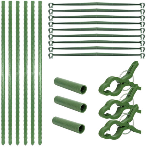 Supports de Plantes Empilables pour Jardin - Kits de Tuteurs Combinés (1/5)