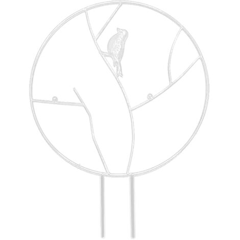 Support de Plantes en Fer pour Légumes Grimpants, Treillis Décoratif Jardin, Outil de Jardinage pour Fleurs et Plantes (1/5)