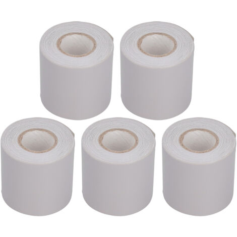 5 pièces de ruban protecteur résistant à l'huile pour tuyaux de climatisation, 6 cm de largeur (gris) (1/5)