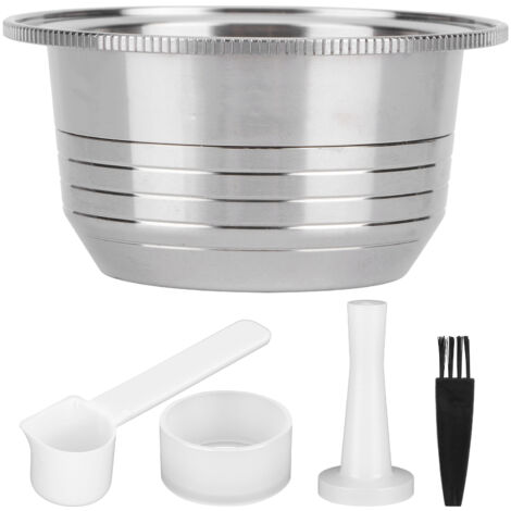 Filtre Hémisphérique en Acier Inoxydable 304 pour Capsules de Café Nespresso Vertuo Plus, 230ml (1/5)