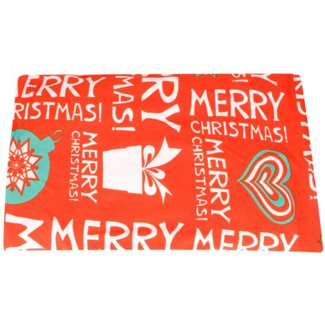 Housse de Chaise Élastique Noël - Protection Décorative pour Meubles de Salle à Manger (1/5)