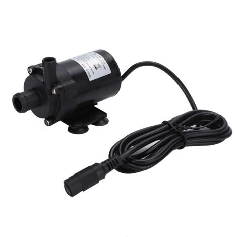 Pompe de fontaine submersible 12V sans balais pour étang et bassin, usage terrestre et aquatique JT-660A