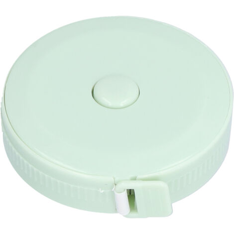 Ruban de Mesure Souple 1,5 m - Mini Mètre Ruban pour Couture, Mensurations Corporelles et Usage Médical (Vert) (1/5)
