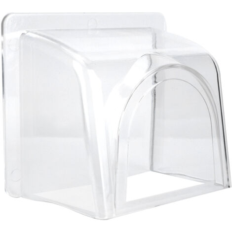 Housse de pluie imperméable en plastique pour serrure à empreinte digitale et contrôleur d'accès extérieur (1/5)
