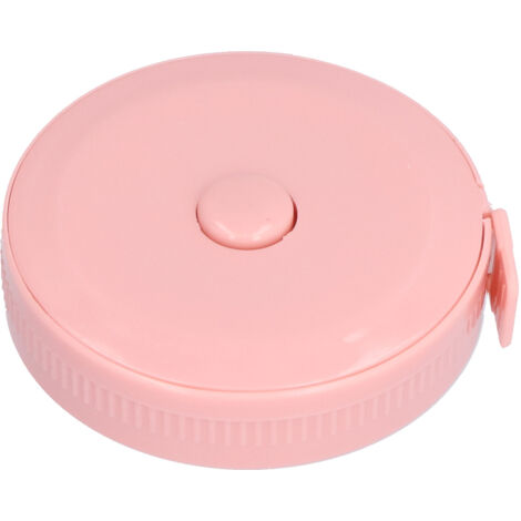 Ruban de Mesure Souple 1,5m Rose pour Couture et Taille Corporelle (1/5)