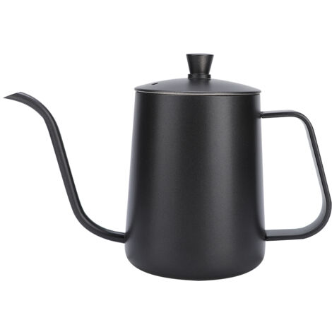 Bouilloire à thé en acier inoxidable avec bec verseur long et étroit pour café filtre (600ml) (1/5)