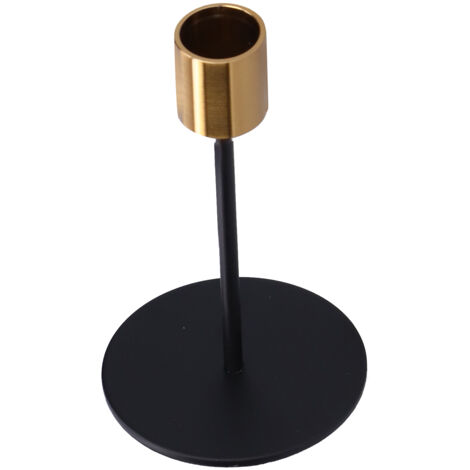 Porte-bougie en Alliage Moderne Style Minimaliste pour Décoration de Mariage, Noël, Fêtes et Événements (1/5)