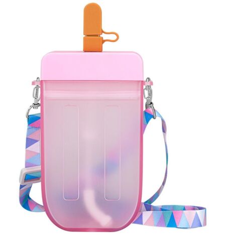 Gourde Isotherme Mignonne Anti-Fuite avec Bandeau - Bouteille d'Eau Portable pour Enfants et Adultes (1/5)