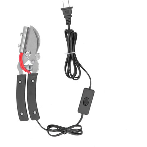 Pince à couper la queue chauffante électrique pour porcelets, moutons, chiens et bétail - Matériel agricole - Prise CN 220V