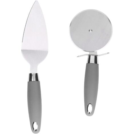 Kit de Préparation Pizza avec Roue Coupante et Pelle en Acier Inoxydable - Ustensiles de Cuisine (1/5)
