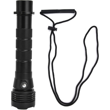 Lampe de plongée XHP50 18000LM étanche IP68, torche sous-marine ultra lumineuse en alliage d'aluminium (1/5)